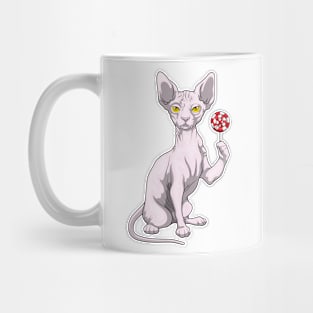 Sphynx Cat Lollipop Mug